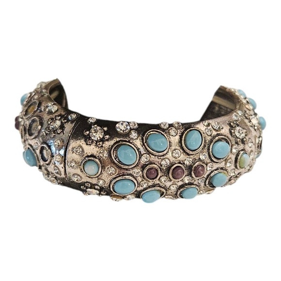 Women's Unbranded Bracelet One Size Silver and Blue - Picture 4 of 6